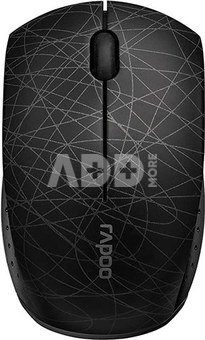 Rapoo 3300P Plus Schwarz Kabellose Super-Minimaus