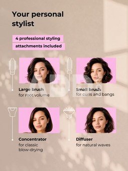 Ray Battler RB 3110 Rotating Hair Dryer Brush
