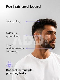 Ray Battler RB 6920 Hair Clipper + 6 Guide Combs