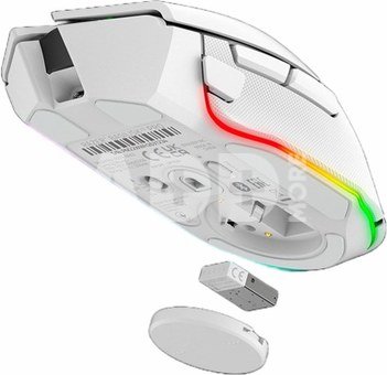 Razer Basilisk V3 Pro Gaming Mouse, RGB LED light, Bluetooth,  Wireless, White
