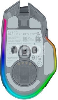 Razer Gaming Mouse | Basilisk V3 Pro 35K | Wireless | Phantom White Edition