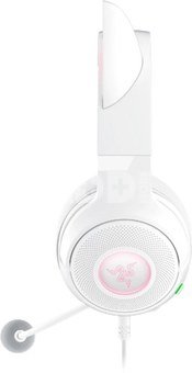 Razer Headset | Kraken Kitty V2 | Wired | Over-ear | Microphone | Noise canceling | White
