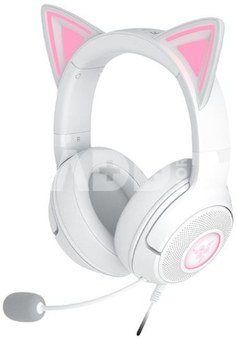 Razer Headset | Kraken Kitty V2 | Wired | Over-ear | Microphone | Noise canceling | White