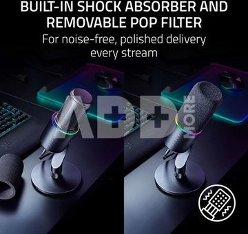 Razer mikrofon Seiren V3 Pro, black