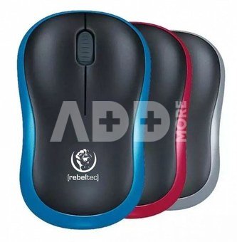 Rebeltec Wireless optical mouse Rebeltec METEOR blue