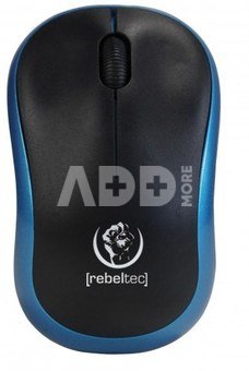 Rebeltec Wireless optical mouse Rebeltec METEOR blue