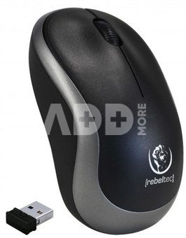 Rebeltec Wireless optical mouse Rebeltec METEOR silver