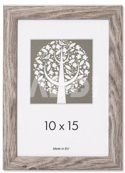 Rėmelis 10x15 plast 1301083 VAKARAS pilkas| 14mm