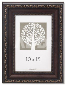 Frame 10x15 plastic 1306027 VESTA brown |31mm