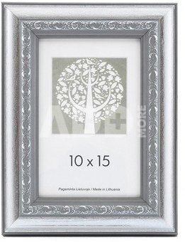 Rėmelis 15x21 plast 1303331 SEUL sidabrinis | 32mm
