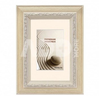 Frame 15x21 plastic 1303539 SEOUL cream | 32mm
