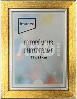 Rėmelis 15x21 plast 1304027 GLORIA auksinis| 28mm