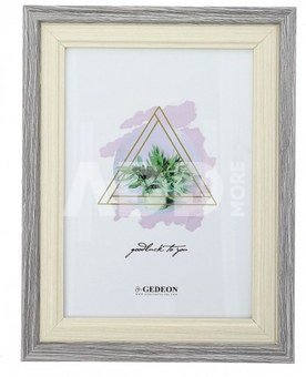 Rėmelis GED 10x15 med H210 pilkas su gelsvu|30x15mm