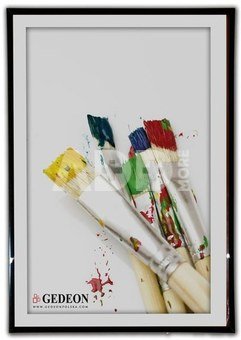 Frame GED 13x18 plastic EASY black| 8mm