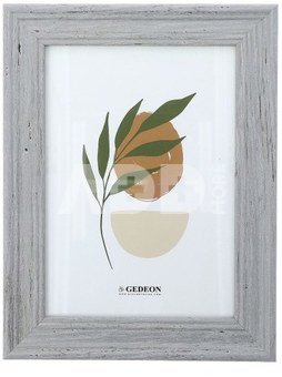 Frame GED 21x30 wooden F321 grey|30x15mm