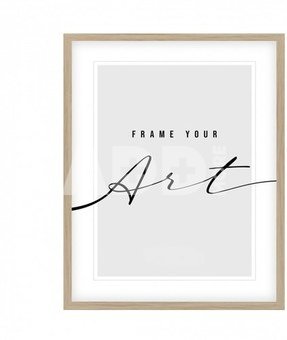 Frame KNOR Izabela 21x30 natural|plastic|15mm|plexi
