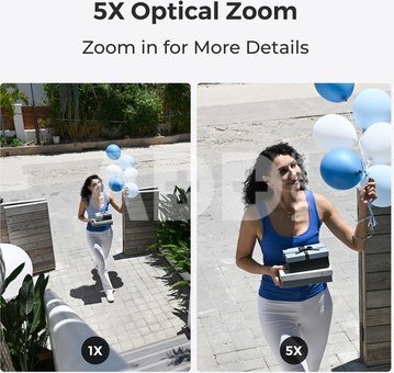 Reolink | 4K PoE IK10 Camera with 5X Optical Zoom | P437 | Dome | 8 MP | 2.7-13.5mm | IP67 | H.265 | Micro SD, Max. 256 GB