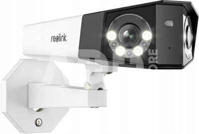 Reolink | Dual-Lens PoE Security Camera with 180&deg; Panoramic View | Duo Series P750 | Bullet | 16 MP | 2.8mm/F1.6 | Power over Ethernet (PoE) | IP67 | H.265 | Micro SD, Max. 256 GB | White
