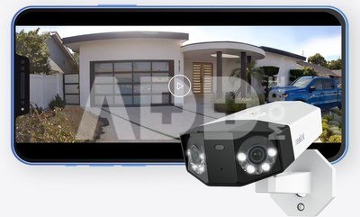 Reolink | Dual-Lens PoE Security Camera with 180&deg; Panoramic View | Duo Series P750 | Bullet | 16 MP | 2.8mm/F1.6 | Power over Ethernet (PoE) | IP67 | H.265 | Micro SD, Max. 256 GB | White