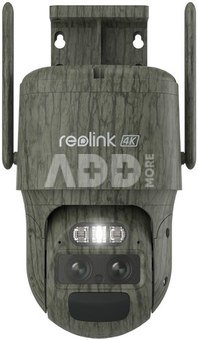 Reolink TrackMix Series G770 with Solar Panel 2 4G LTE Dual-Lens Battery Security Camera