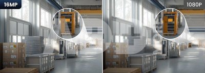 Reolink | UHD Dual-Lens PoE Surveillance Camera with 180&deg; Panoramic View | RP-PCT16MD | Dual lens | 16 MP | F2.8mm/F1.6 | IP67 | H.265/H.264 | Micro SD, Max. 512 GB