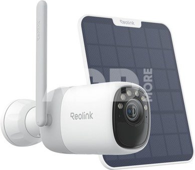 Reolink Wireless Pan & Tilt Long Lasting Solar/Battery Camera with Spotlights | Altas Series B630 with Solar Panel | Bullet | 4 MP | 4mm/F1.0 | Micro SD, Max. 512 GB