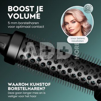 Revamp BR-1300A-EU Ceramic & Ionic 30mm Hot Brush Black