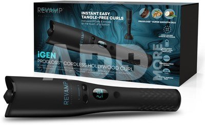 Revamp CL-2750-EU2 iGEN Cordless Progloss Hollywood Curl Automatic Rotating Curler