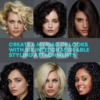 Revamp DR-1250X-EU Progloss Ionic Airstyle 6-in-1 Air Styler