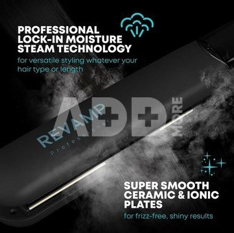 Revamp ST-1600X-EU Progloss Steamcare Ceramic Hair Straightener