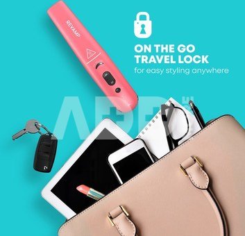 Revamp ST-1700PK-EB Progloss Liberate Cordless Ceramic Compact Hair Straightener Pink