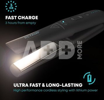 Revamp ST-1700X-EU2 Progloss Liberate Cordless Ceramic Compact Hair Straightener Black