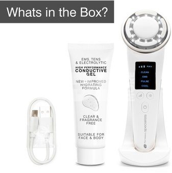 Rio FCTL-TOP-EU/1.0 Facelift & Tone Beauty Spa, 6-In-1 Skincare Tool