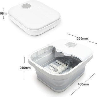 Rio FTBH13-EU/1,3 Deluxe Foldaway Foot Spa