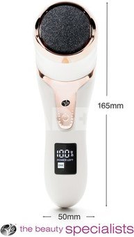 Rio PEDI5-EU/1.1 Go Smooth Electric Foot File With Vacuum Action, White