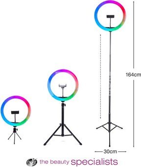 Rio RL12-EU/1,4 30cm Studio RGB Beauty Ring Light
