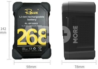 Rolux Smart V-Mount Battery RL-BP2680S 268Wh 14,4V 19000mAh