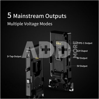 Rolux V-Mount Battery Plate RL-VP1