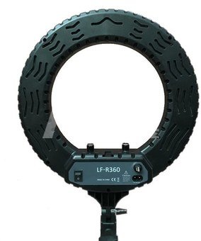 Caruba Round Vlogger 12 inch LED set met tas   Black