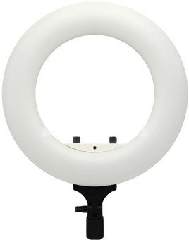 Caruba Round Vlogger 12 inch LED set met tas   White
