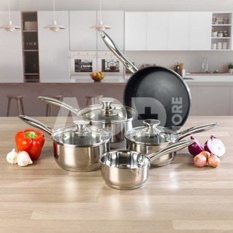 Russell Hobbs BW06572EU72 Classic collection S/S pan set 5pcs