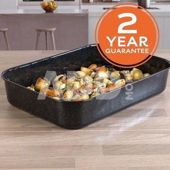 Russell Hobbs CW114312 VIT Enamel 42cm Deep Roaster