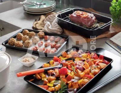 Russell Hobbs CW91612EU7 Enamel 34cm Roaster & Rack