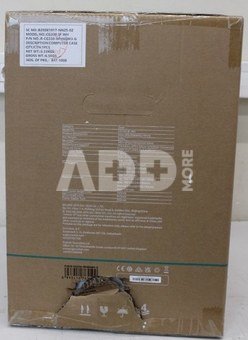 SALE OUT. Deepcool CG330 3F MINI TOWER CASE, White | Deepcool Case | CG330 3F WH | White | Micro ATX | DAMAGED PACKAGING