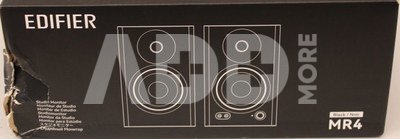 SALE OUT. Edifier MR4 Speaker, black | Edifier Speaker | MR4 | Warranty 24 month(s) | DAMAGED PACKAGING