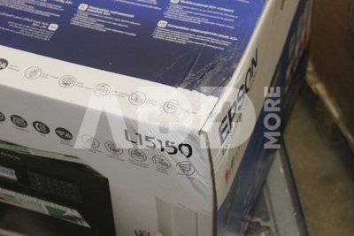 SALE OUT. Epson EcoTank L15150 Pint Scan Copy Fax Epson EcoTank L15150 Colour, Inkjet, Multicunctional Printer, A3+, Wi-Fi, Black, DAMAGED PACKAGING