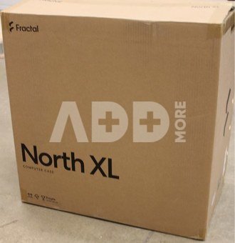 SALE OUT. Fractal Design North XL RC Charcoal Black TG Dark | Fractal Design PC Case | North XL | RC Charcoal Black TG Dark | ATX/mATX | DAMAGED PACKAGING
