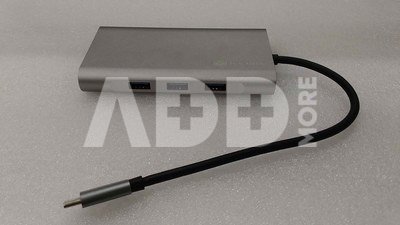 SALE OUT. Icy Box IB-DK4040-CPD USB Type-C&trade; DockingStation with two video interfaces | Raidsonic USED, REFURBISHED, WITHOUT ORIGINAL PACKAGING AND MANUALS