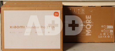 SALE OUT. Xiaomi Soundbar Pro 2.1 ch | Xiaomi Soundbar Pro 2.1 ch | Warranty 24 month(s) | 300 W | Bluetooth | Wireless connection | Black | DAMAGED PACKAGING, MISSING INNER PACKAGING. SCRATCHED AND DIRTY