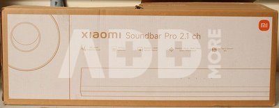 SALE OUT. Xiaomi Soundbar Pro 2.1 ch | Xiaomi Soundbar Pro 2.1 ch | Warranty 24 month(s) | 300 W | Bluetooth | Wireless connection | Black | DAMAGED PACKAGING, MISSING INNER PACKAGING. SCRATCHED AND DIRTY